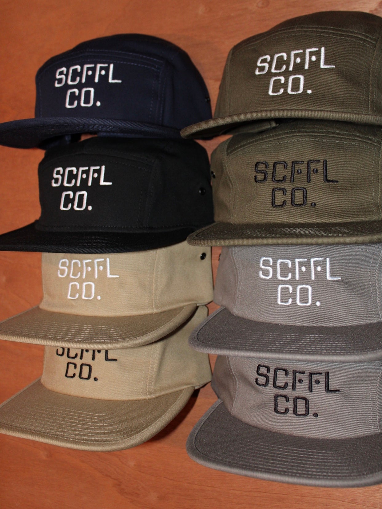 5 PANEL "SCFFL CAP" BLACK LOGO