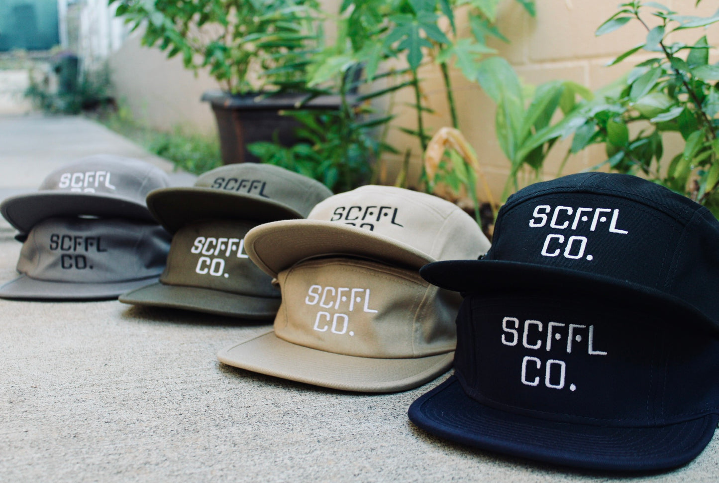 5 PANEL "SCFFL CAP" BLACK LOGO