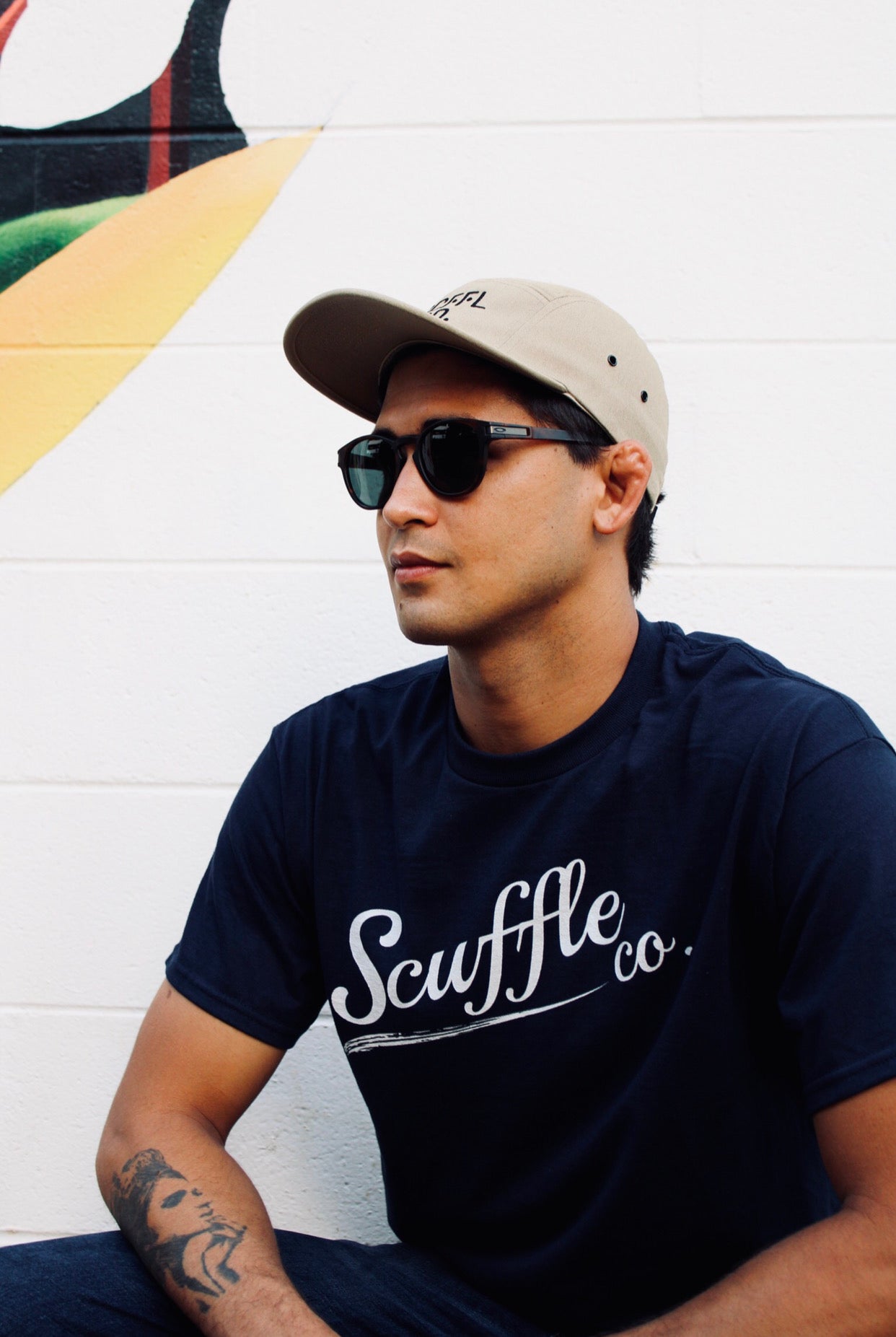 5 PANEL "SCFFL CAP" BLACK LOGO