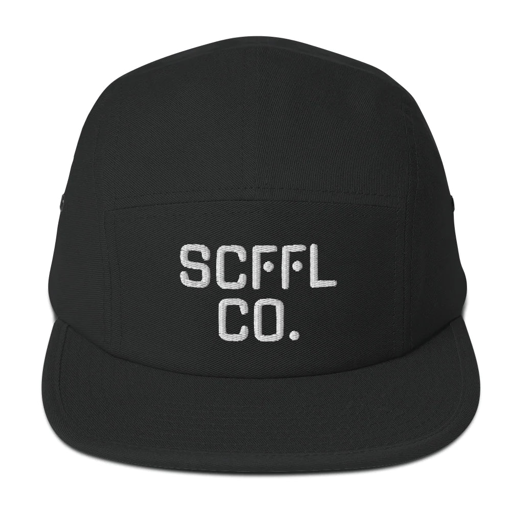 5 PANEL "SCFFL CAP" WHITE LOGO