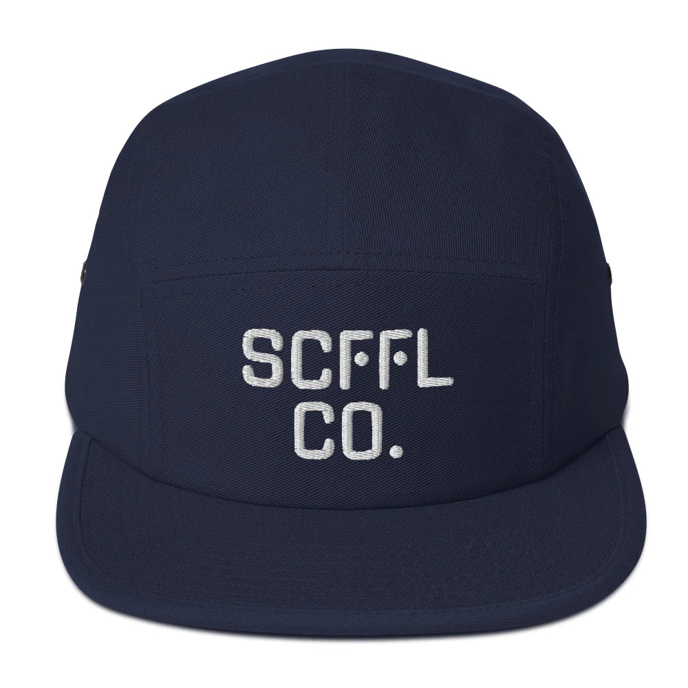 5 PANEL "SCFFL CAP" WHITE LOGO