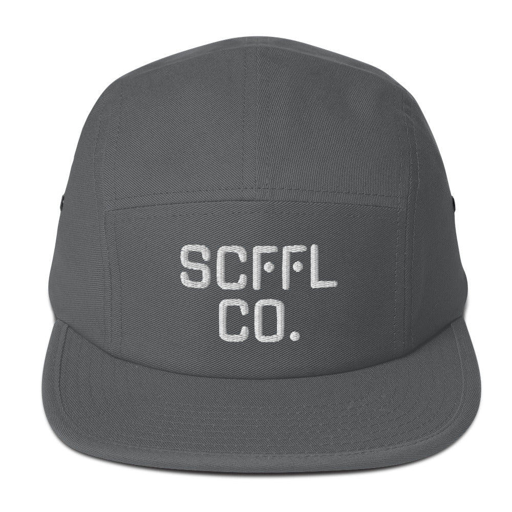 5 PANEL "SCFFL CAP" WHITE LOGO