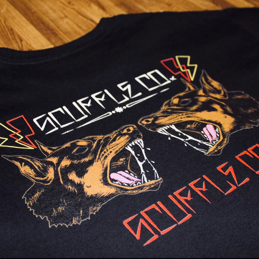 BLOOD HOUNDZ TEE BLACK