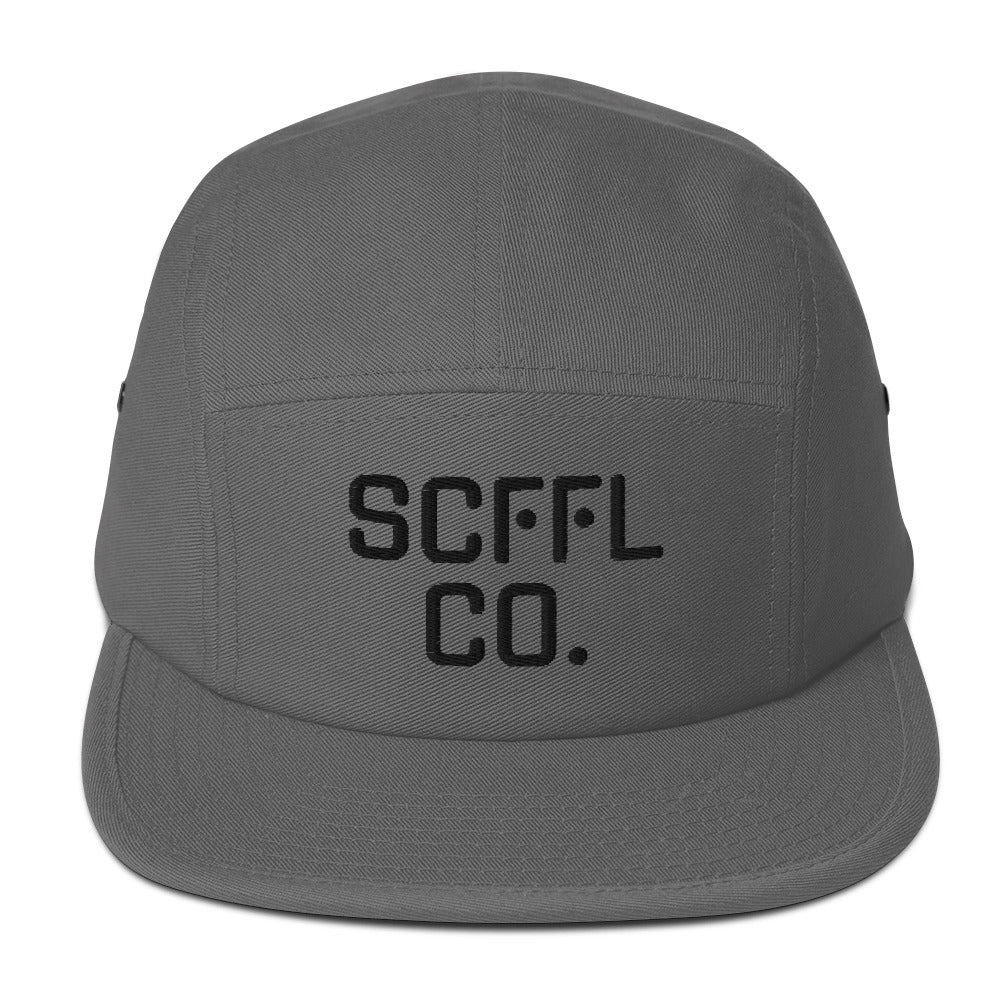 5 PANEL "SCFFL CAP" BLACK LOGO