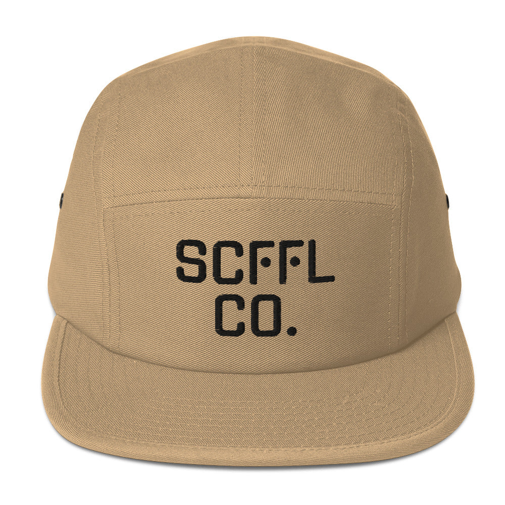 5 PANEL "SCFFL CAP" BLACK LOGO