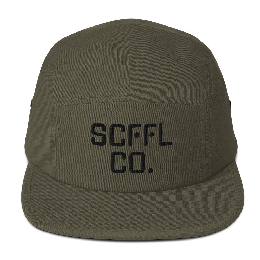 5 PANEL "SCFFL CAP" BLACK LOGO